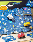 PuzzleRacer - Car Game Set for Kids