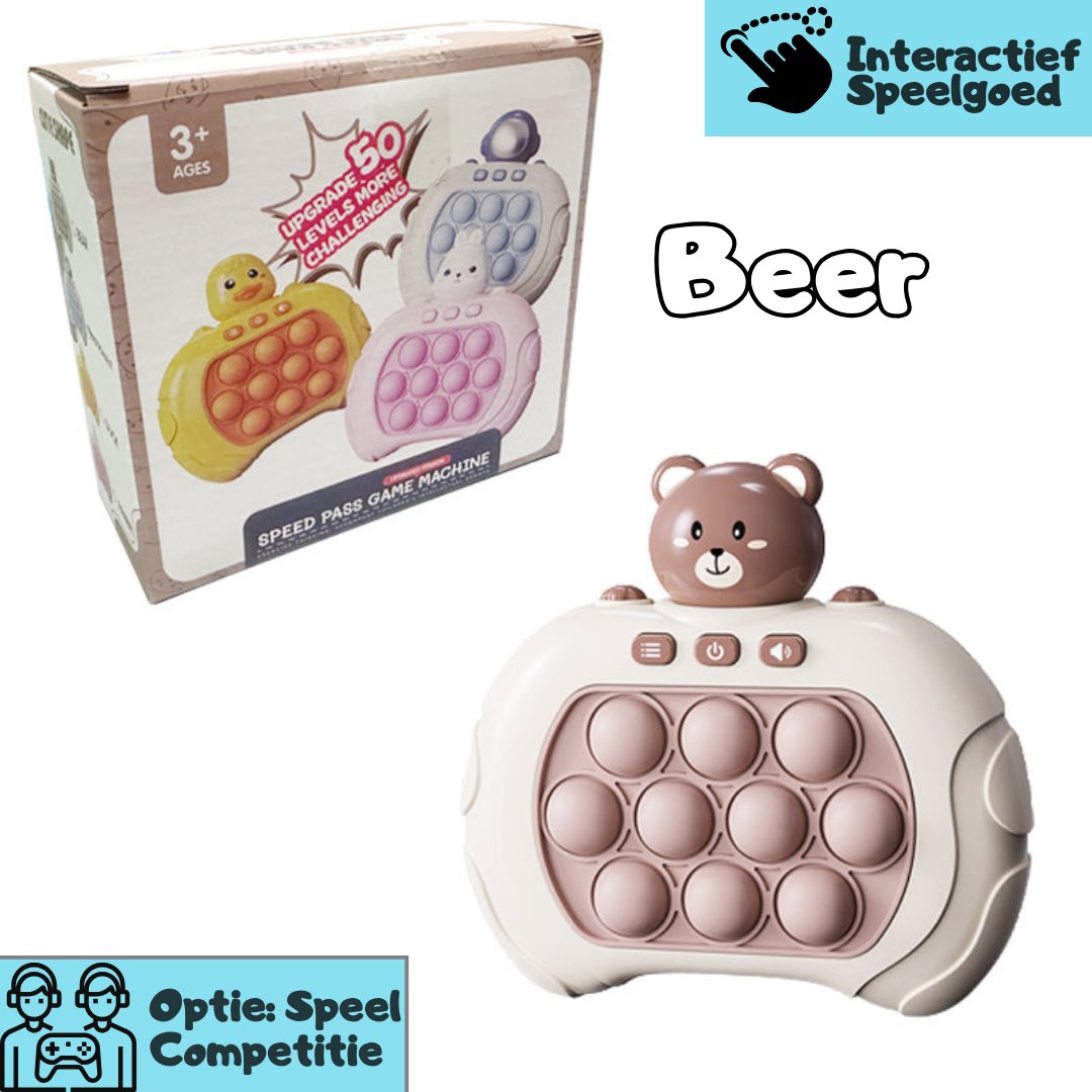 QuickPop | Portable Game Console with Pop-it Design