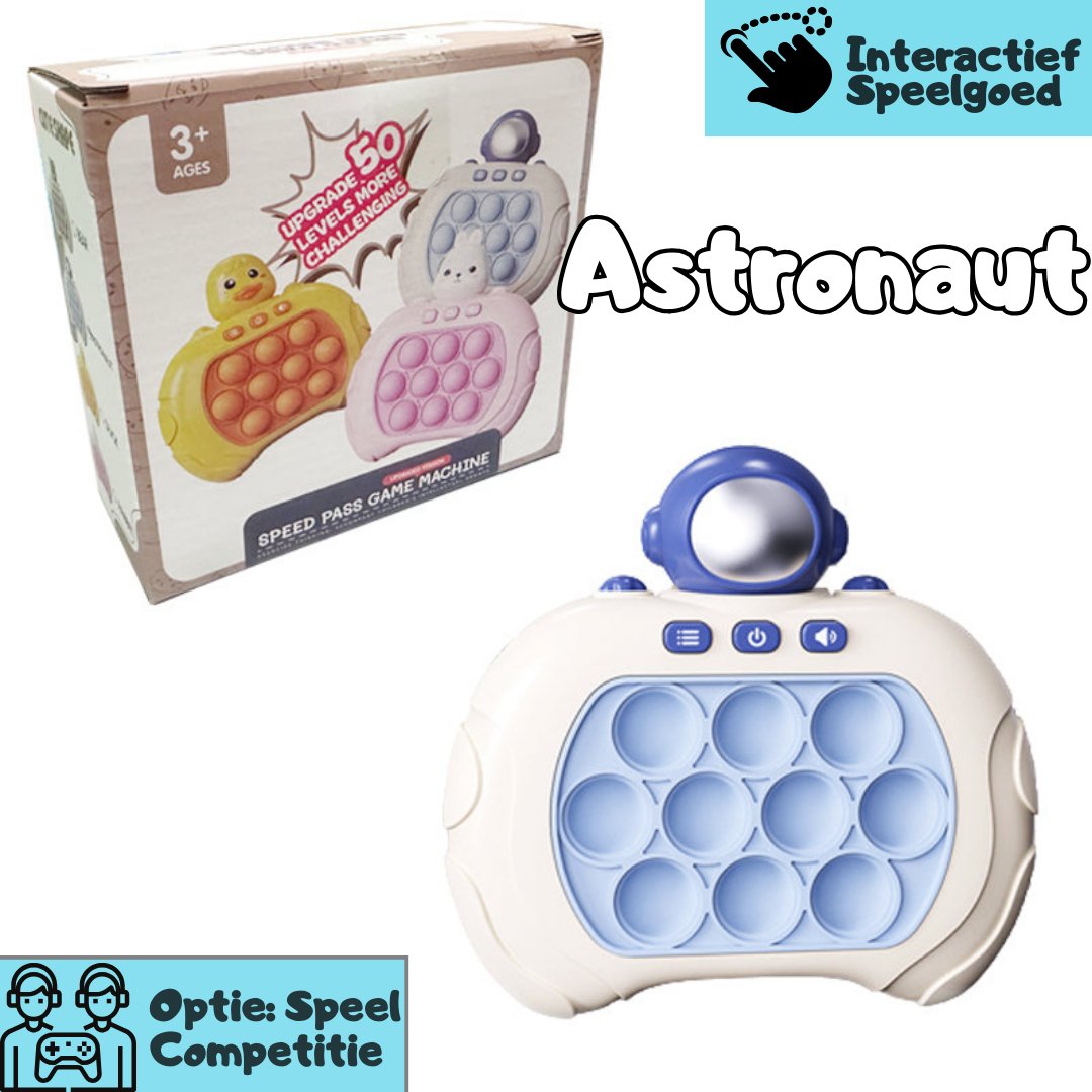 QuickPop | Portable Game Console with Pop-it Design