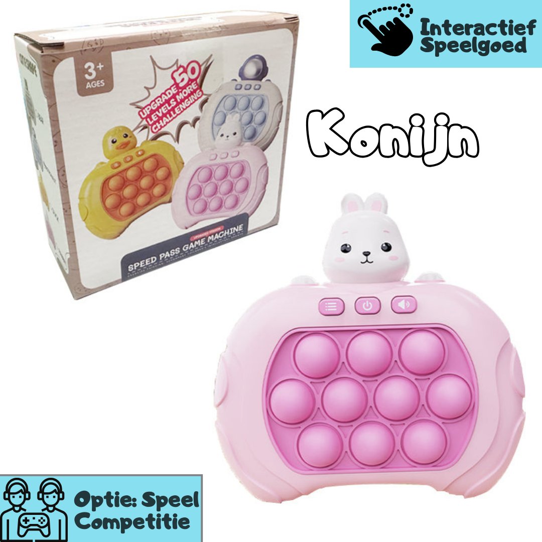 QuickPop | Portable Game Console with Pop-it Design