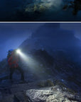 Rechargeable LED Headlamp Long-lasting, Waterproof and Powerful