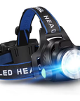 Rechargeable LED Headlamp Long-lasting, Waterproof and Powerful
