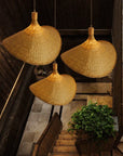 Reed Pendant Lamp - RusticWeave