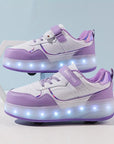 RollGlo - Trendy Roller Shoes for Children - with Lights
