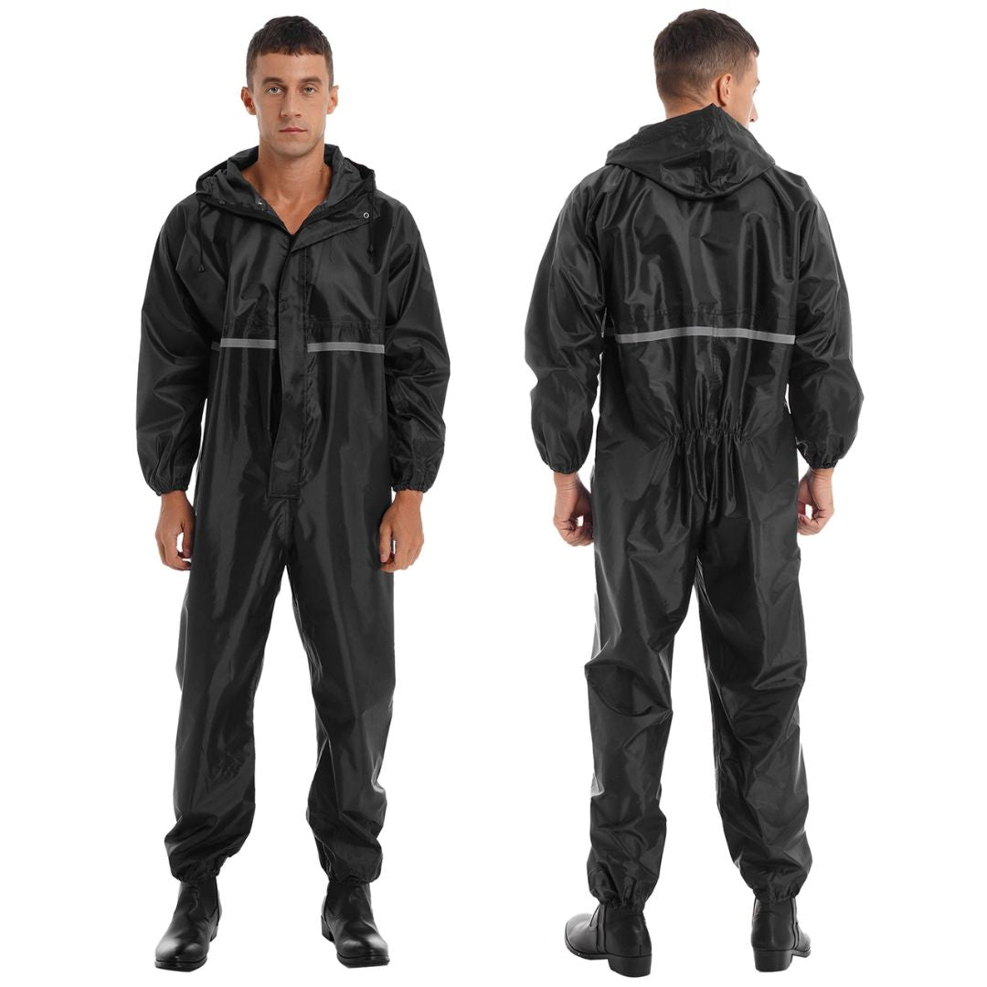 Safety Overall with Hood | Waterproof and Reflective