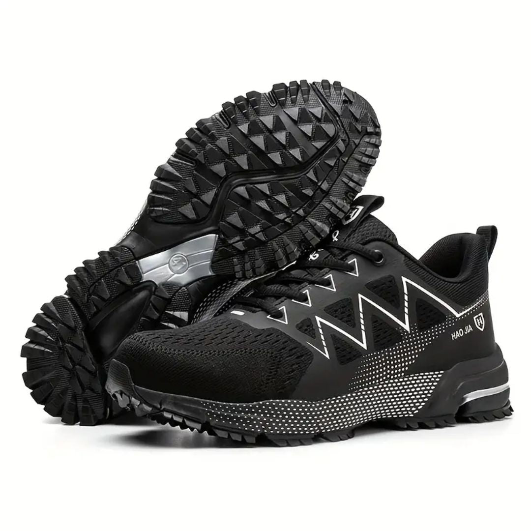 Safety Work Shoes with Steel Toe | Puncture Resistant and Breathable