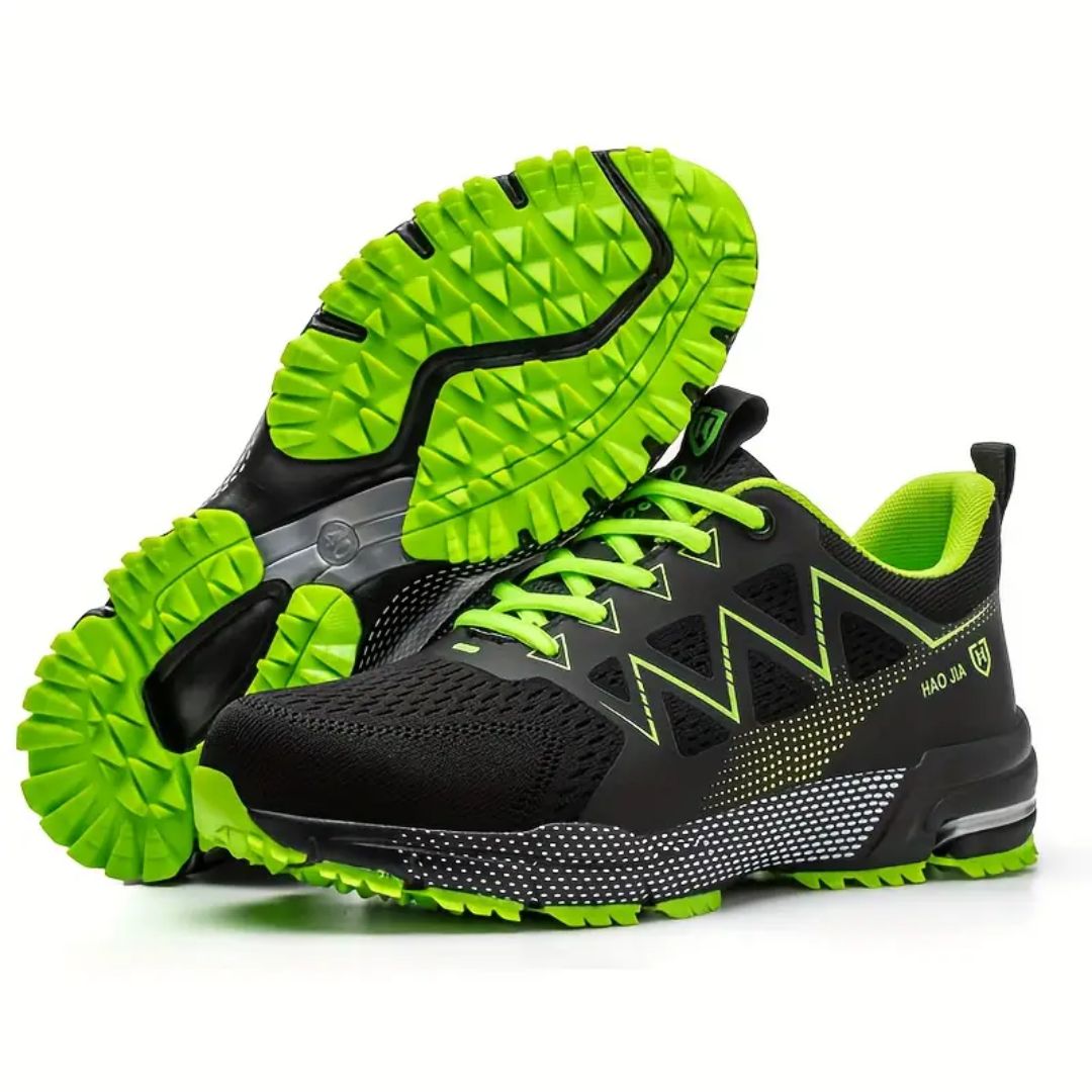 Safety Work Shoes with Steel Toe | Puncture Resistant and Breathable