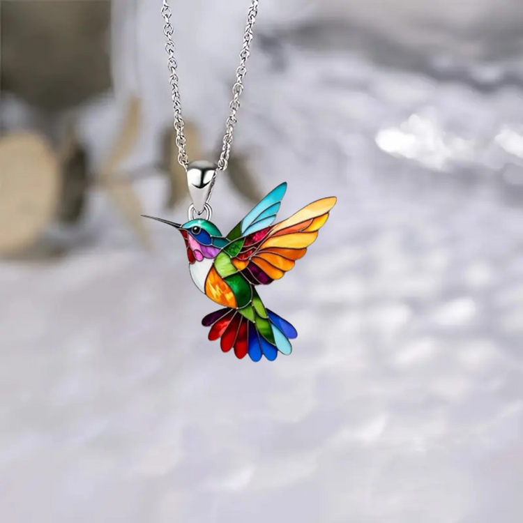 Samantha - Elegant Hummingbird Necklace