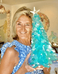 Sea Glass Christmas Tree