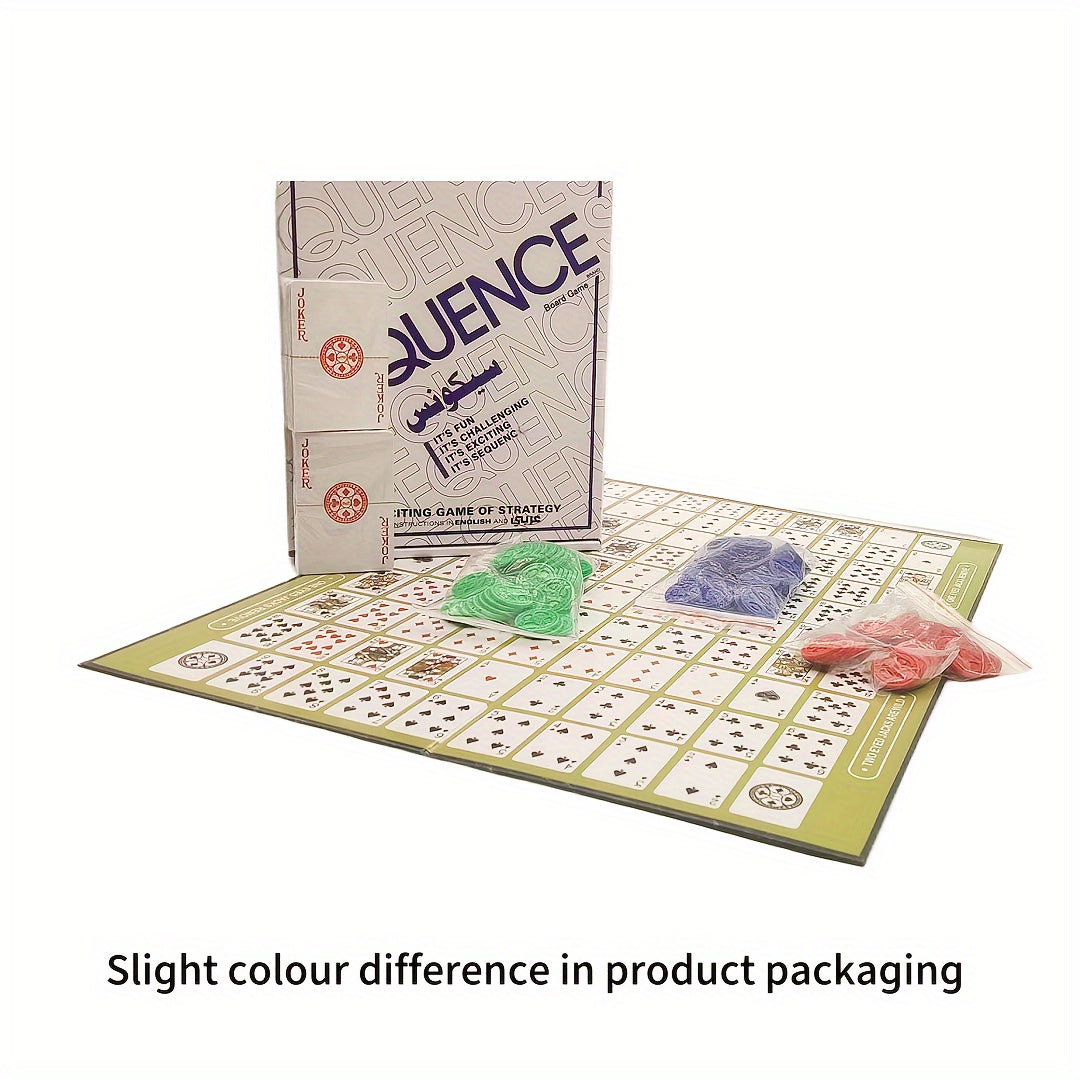 Sequence - Interactive Board Game for Family and Friends