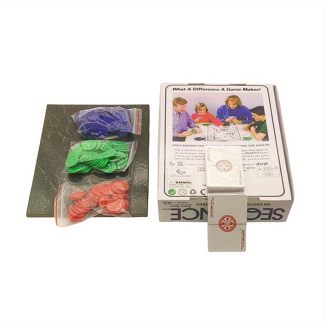 Sequence - Interactive Board Game for Family and Friends