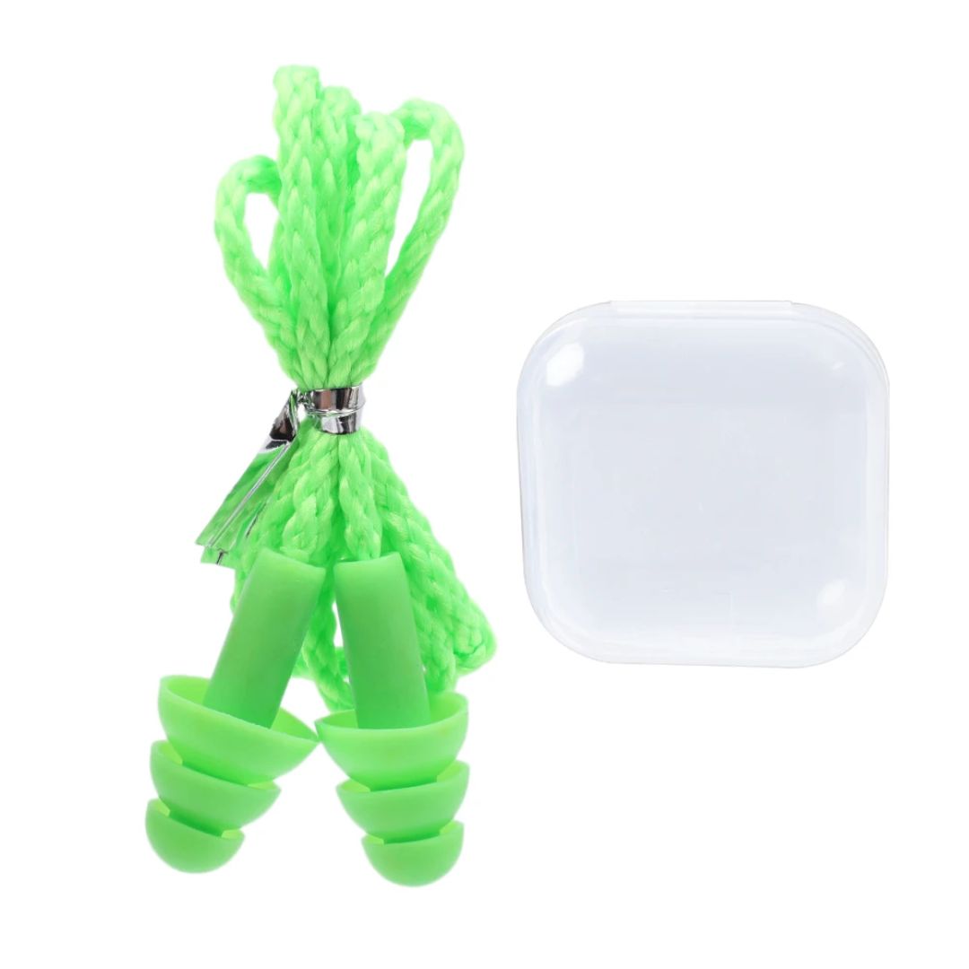 Silicone Earplugs with Cord | Hearing Protection, Noise Reduction