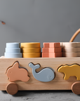 Silicone stacking toys - Stack and play