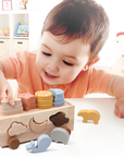 Silicone stacking toys - Stack and play