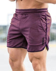 Slim Fit Elastic Men's Swim Shorts