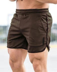 Slim Fit Elastic Men's Swim Shorts