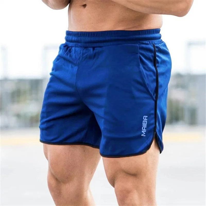 Slim Fit Elastic Men's Swim Shorts