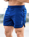 Slim Fit Elastic Men's Swim Shorts