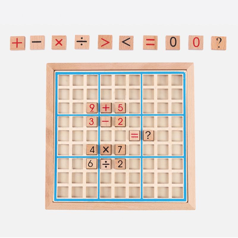 Sodera - Wooden Sudoku Puzzle Educational and Sustainable for All Ages