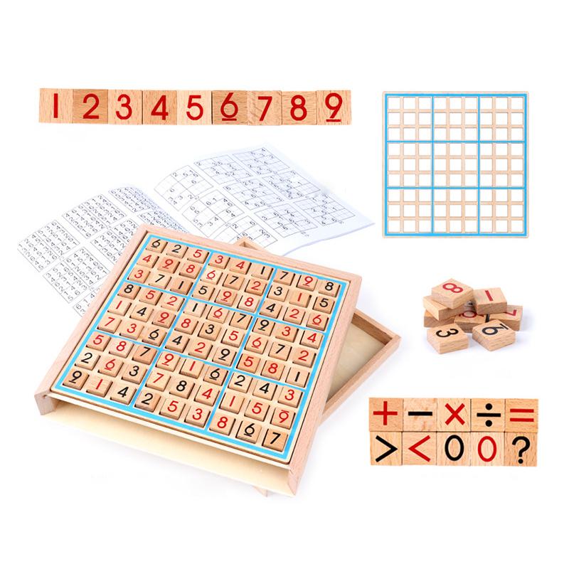 Sodera - Wooden Sudoku Puzzle Educational and Sustainable for All Ages