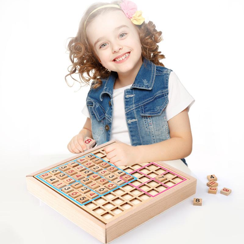 Sodera - Wooden Sudoku Puzzle Educational and Sustainable for All Ages