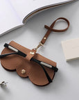Soft Leather Sunglasses Case