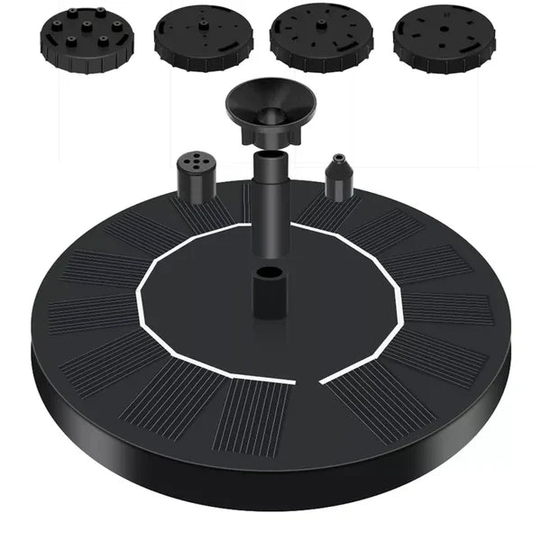 Solar-Powered Water Fountain