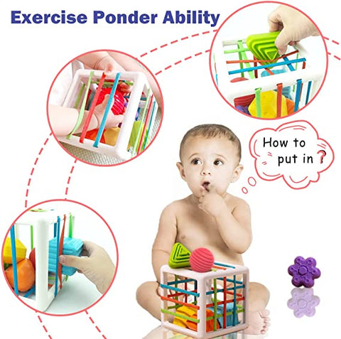 Sorting Cube - Promotes Recognition and Skills