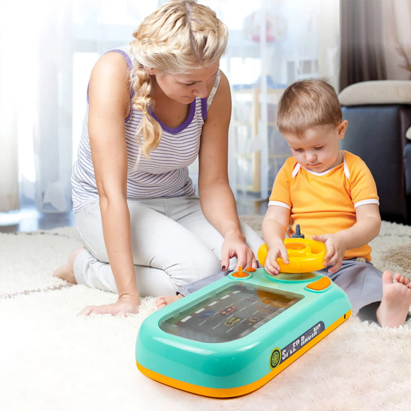 Space Adventures - Interactive Rattle Toy with Steering Wheel