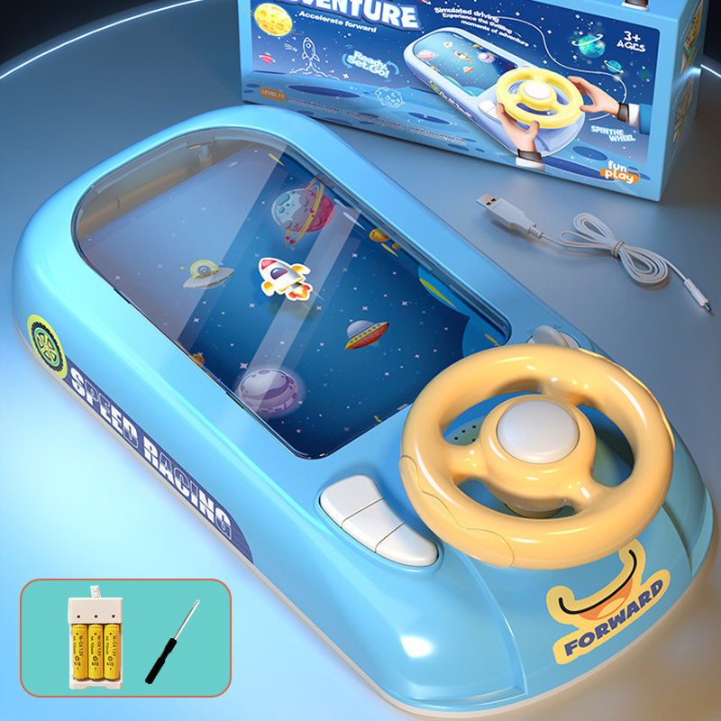 Space Adventures - Interactive Rattle Toy with Steering Wheel