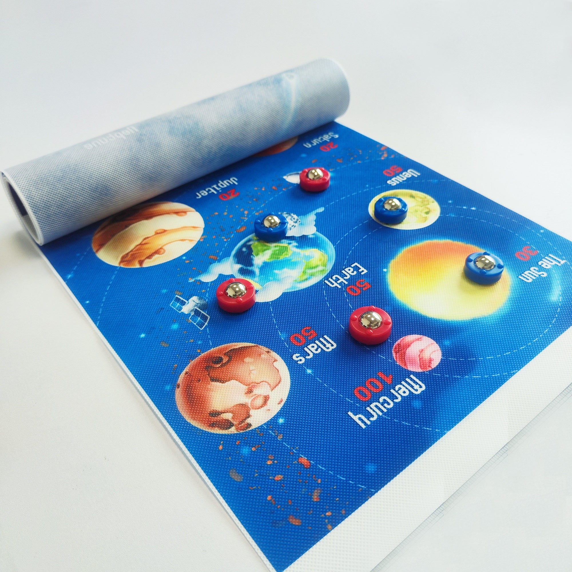 SpaceExplorer - Mini Shuffleboard Game for Kids Aged 6-8