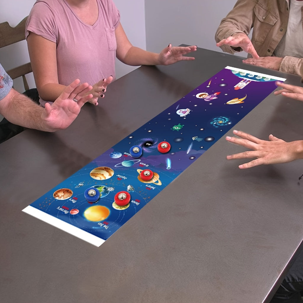 SpaceExplorer - Mini Shuffleboard Game for Kids Aged 6-8