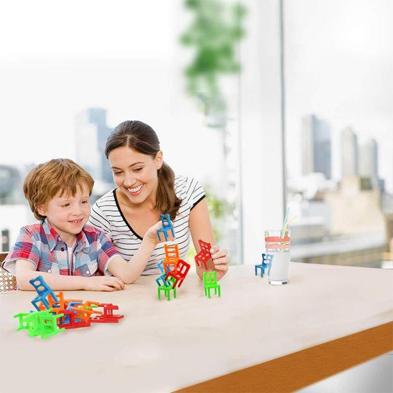 Stapple - Stackable Chairs Balancing Game for Children