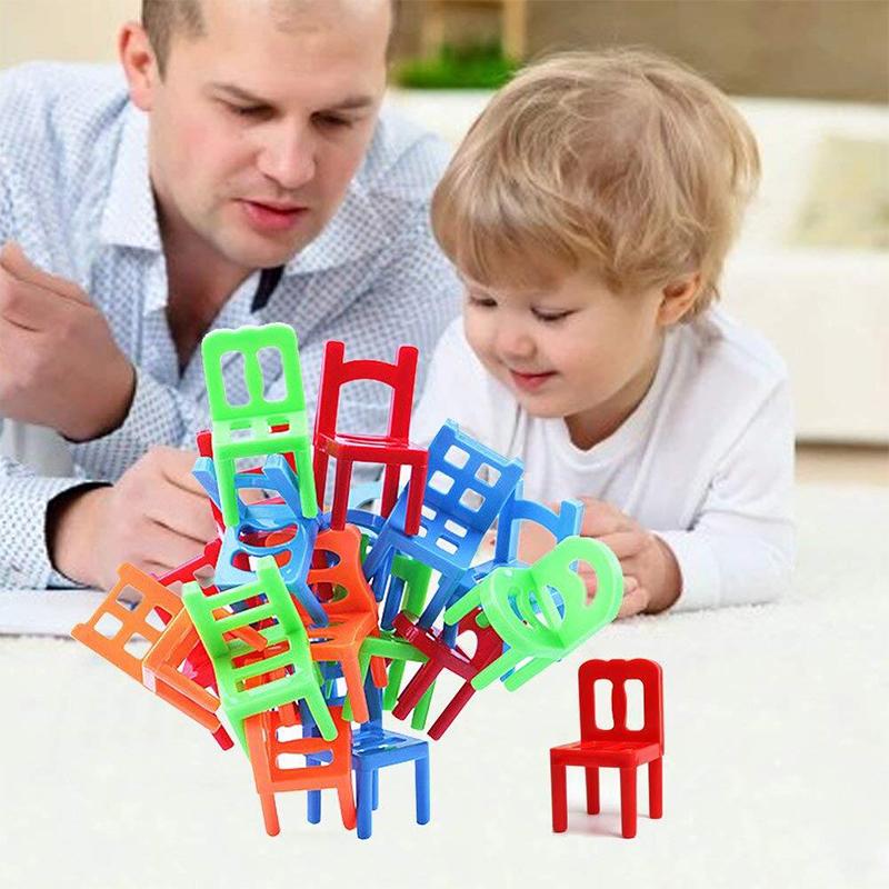 Stapple - Stackable Chairs Balancing Game for Children