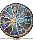 StarGaze - 1000-piece Zodiac Round Puzzle for Adults