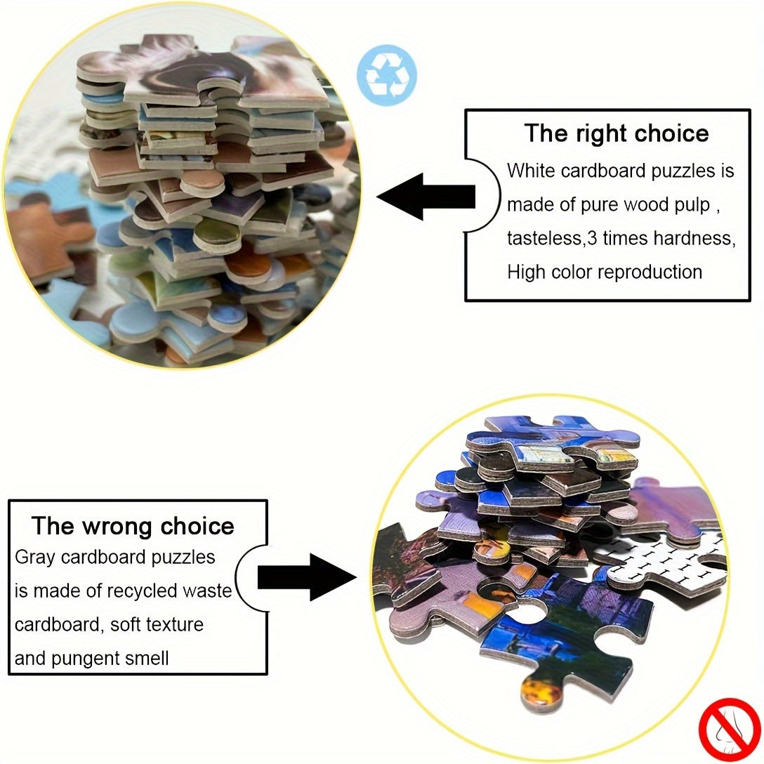 StarGaze - 1000-piece Zodiac Round Puzzle for Adults