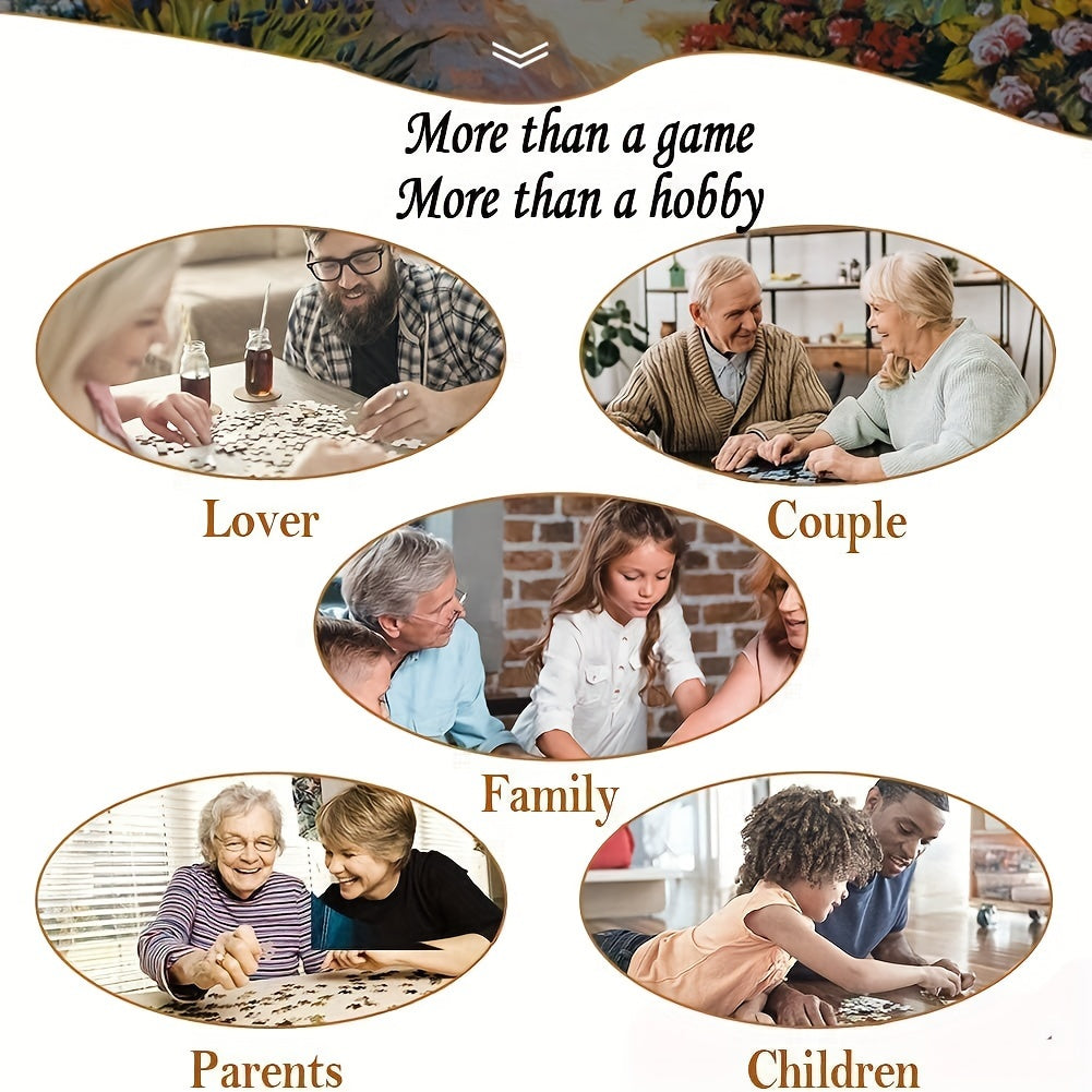 StarGaze - 1000-piece Zodiac Round Puzzle for Adults