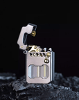 SteelSpark – Mecha Metal Flip Lighter
