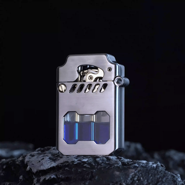 SteelSpark – Mecha Metal Flip Lighter