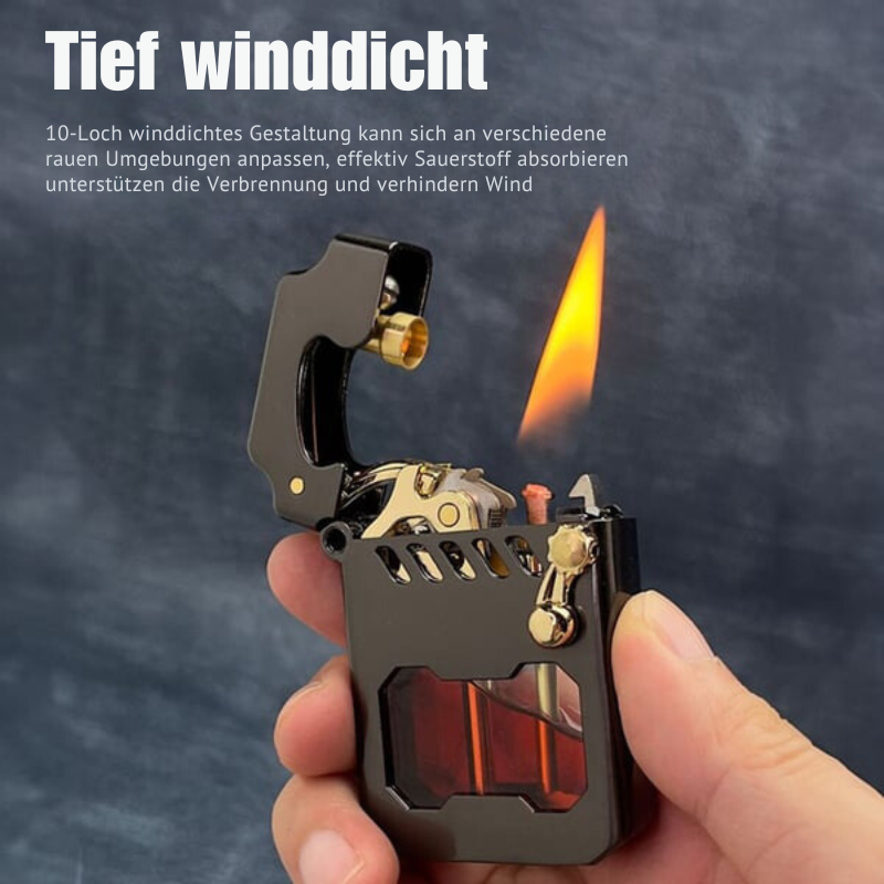 SteelSpark – Mecha Metal Flip Lighter