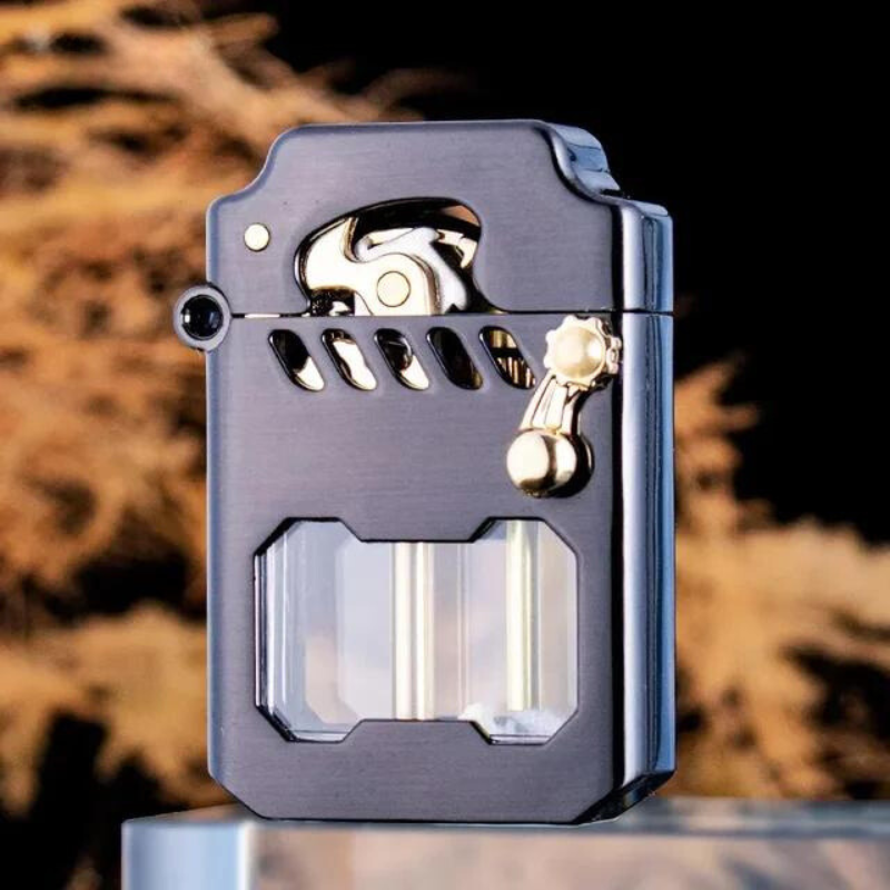 SteelSpark – Mecha Metal Flip Lighter