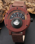 Stellan – Wooden Watches with Leather Strap