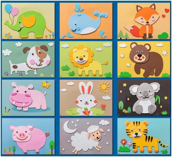 Sticker Puzzles - Promotes Creativity and Recognition