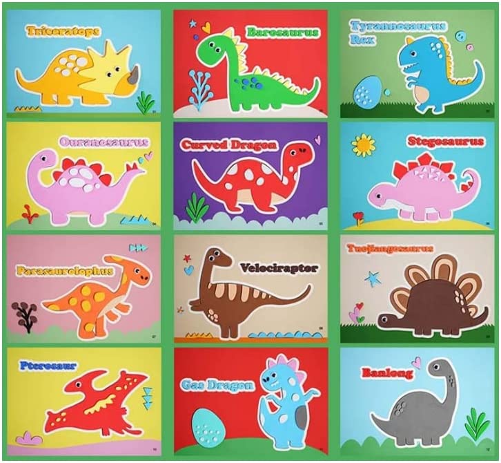 Sticker Puzzles - Promotes Creativity and Recognition