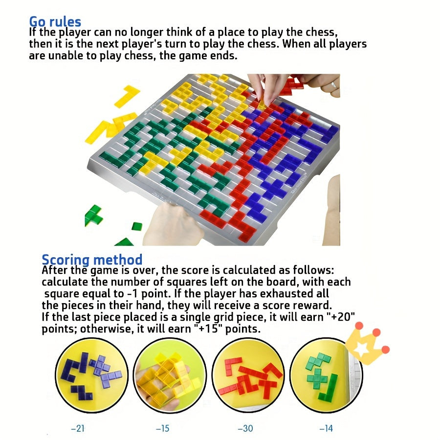Strategic Game - 4-Person Puzzle Game for the Family