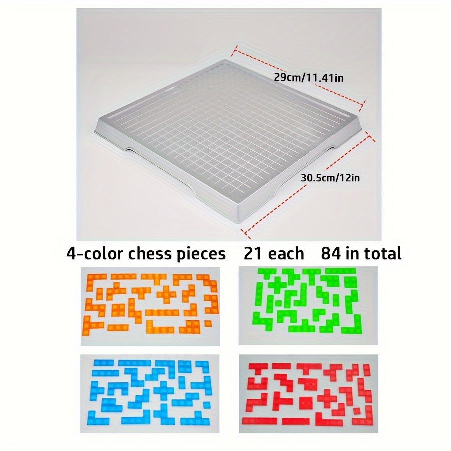 Strategic Game - 4-Person Puzzle Game for the Family