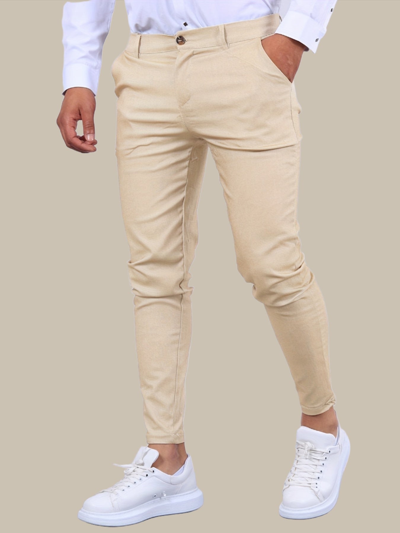 Stretchable Skinny Trousers for Men - Orlando