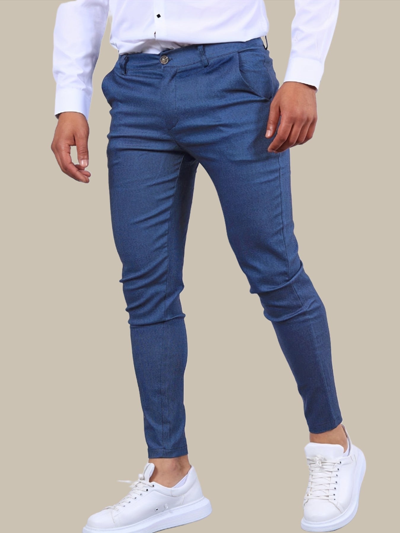 Stretchable Skinny Trousers for Men - Orlando