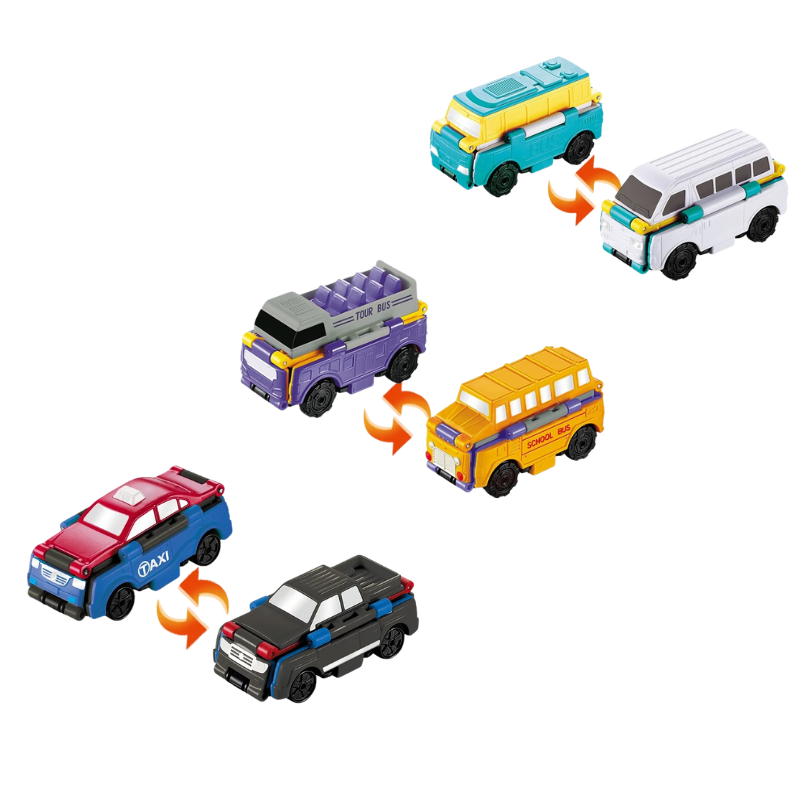 StuntFlip - Interactive Reversible Toy Cars