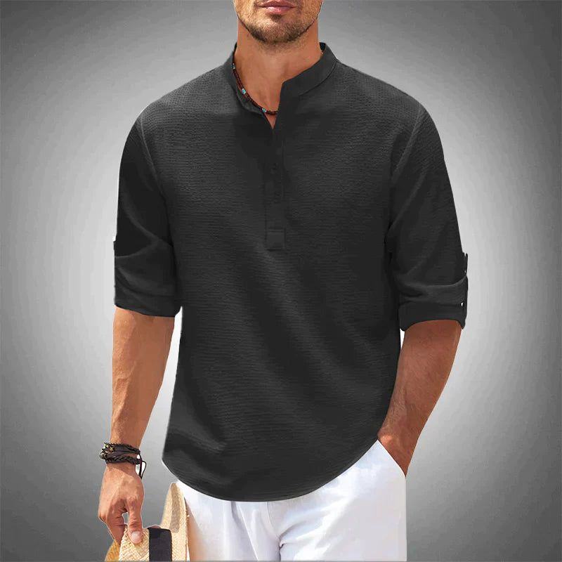 Stylish Linen Men's Shirt - Maurice